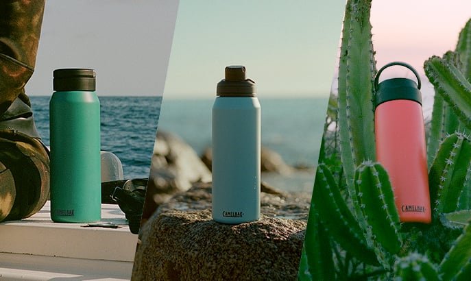  CamelBak - Botella de agua con aislante (acero inoxidable) :  Deportes y Actividades al Aire Libre